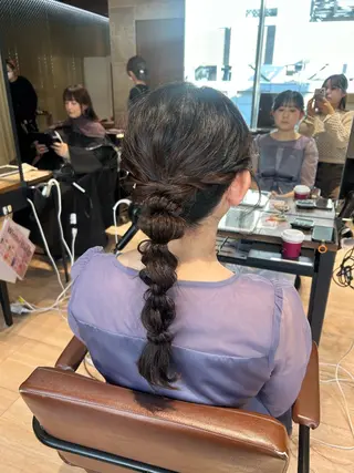 ロング 🎀大竹美侑／顔まわ りカット／レイヤーのヘアスタイル