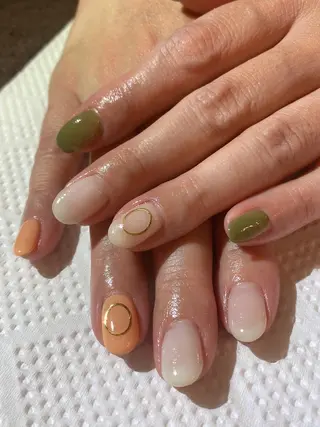 ミディアム shandy nailのネイルデザイン