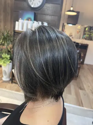 ロング カラー 髪質改善で 憧れの潤艶美髪にのヘアスタイル