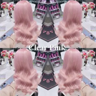 ミディアム カラー 【美髪ハイトーン】 髪質改善/大和🎀のヘアスタイル