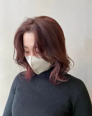 ミディアム 🌸透明感艶 カラー🌸Yuukiのヘアスタイル