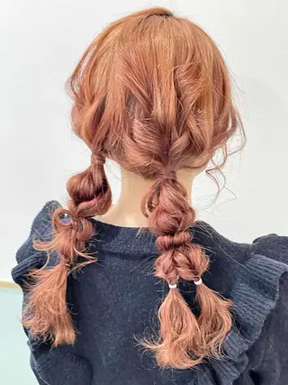 ロング ヘアアレンジ コトミ【メンズ】 【曲がる縮毛矯正】のヘアスタイル