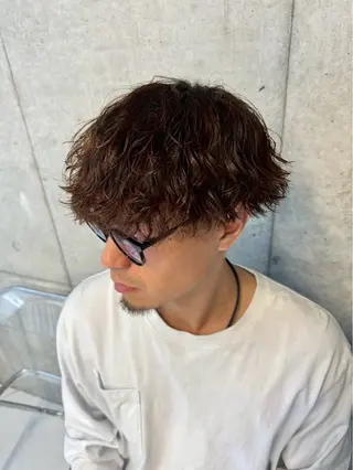 メンズ 🦋ハイトーン×ア レンジ💫Leenaのヘアスタイル