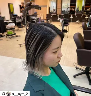 ショート カラー パーマ メンズ 🩷Eny terrace🩷のヘアスタイル