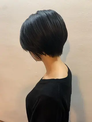 ショート 丹羽大喜 縮毛矯正/美髪矯正のヘアスタイル