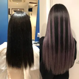 ロング カラー 🧡艶髪ちゅるん髪 🫧🧡YUKI❄️のヘアスタイル