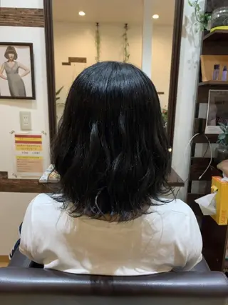 ミディアム カラー サトウ シューイチのヘアスタイル