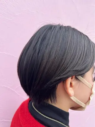 ショート 初ブリーチOK✨ ハイトーン稲吉菜々美のヘアスタイル