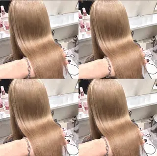 ロング カラー 透明感×髪質改善× エクステそうまのヘアスタイル