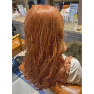 カラー 🐻結んで可愛い hair EMI🐻のヘアスタイル