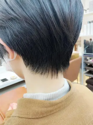 ショート 👑銀座ショート/ 絶壁補正/金子涼👑のヘアスタイル