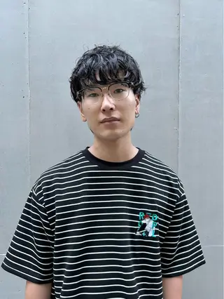 パーマ メンズ mens骨格矯正/ 理論パーマ/yuyaのヘアスタイル