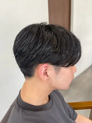 パーマ メンズ ｼﾉｻﾞｷ ｷﾅのヘアスタイル