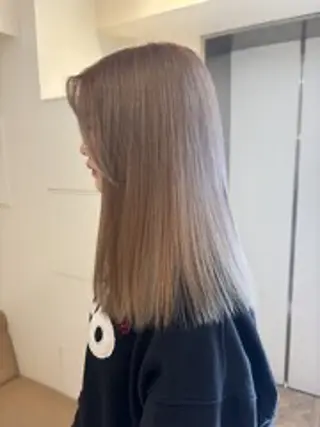 カラー Bond Story りき カラーモデルのヘアスタイル