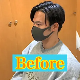 ショート パーマ メンズ メンズパーマ&メンズ 縮毛矯正/平野/渋谷のヘアスタイル