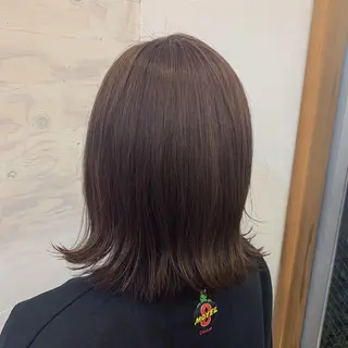 ミディアム カラー 🪭risa 暖色/レイヤー🪭のヘアスタイル