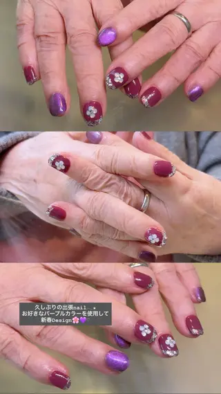 ネイル 西大分S.Nail 𓏲⋆🪸.⋆⸜🫧のネイルデザイン