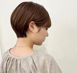 ショート 山元 麻里のヘアスタイル