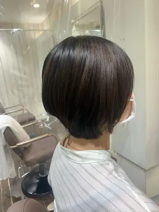 ショート デジタルパーマ🫧 韓国風ヘア🫧サクラのヘアスタイル
