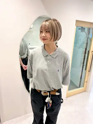 カラー レイヤーカット 古川洋之のヘアスタイル