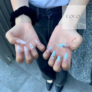ネイル NAIL SALON / 耳ツボ HBLのネイルデザイン