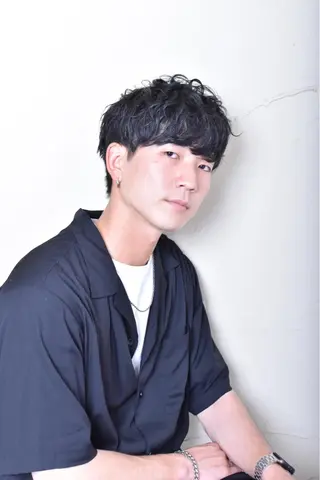 ショート メンズ メンズ特化/パーマ指 名No.1/百瀬太郎のヘアスタイル