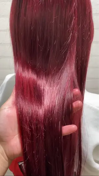 ロング 北田 瑠人のヘアスタイル