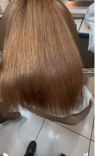 ショート カラー パーマ 💍美髪矯正💍 髪質改善・店長 伊藤のヘアスタイル