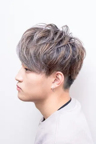 ショート メンズ 井上 真貴子のヘアスタイル