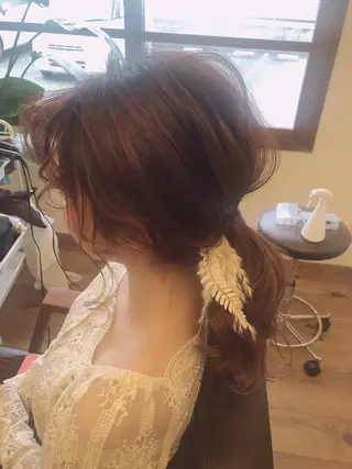 井上 歩美のヘアスタイル