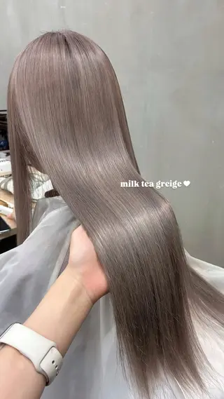 ロング nanami🏷🤎 ふんわりカラーのヘアスタイル