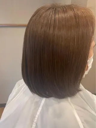 ミディアム カラー 髪質改善/カラー 🖤🤍川島のヘアスタイル