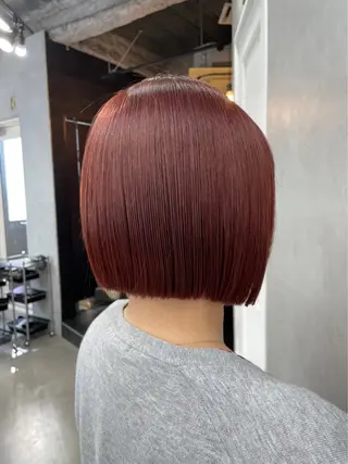ミディアム 暖色カラー/レイヤー カット☁️MEI☁️のヘアスタイル