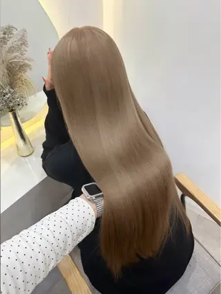 ロング カラー 🎀sakura🎀 艶髪/韓国/ワンホンのヘアスタイル