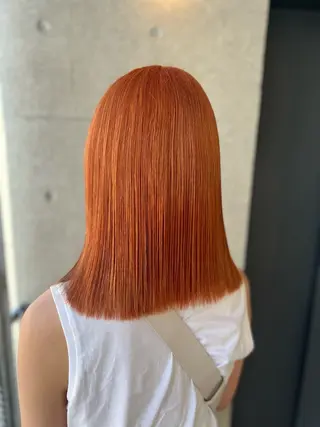 ミディアム カラー 吉野 瑳桜のヘアスタイル