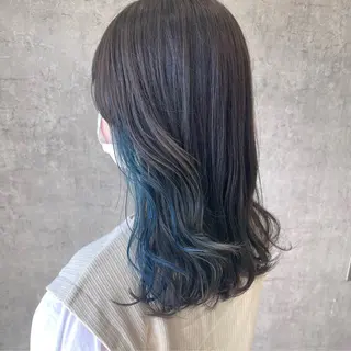 ミディアム カラー ヘアアレンジ 🌻あいり merci.🌻のヘアスタイル