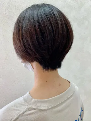 ショート 加藤 遥花のヘアスタイル