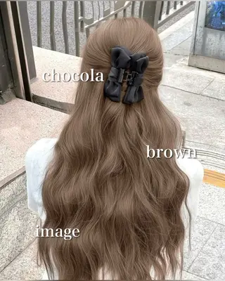 ロング カラー ヘアアレンジ 透明感💕今っぽ似合 わせ𝐍𝐨. 𝟏のヘアスタイル