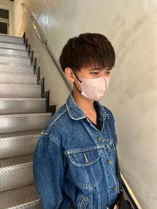 ショート カラー メンズ 鹿児島 天文館 Colore凜のヘアスタイル