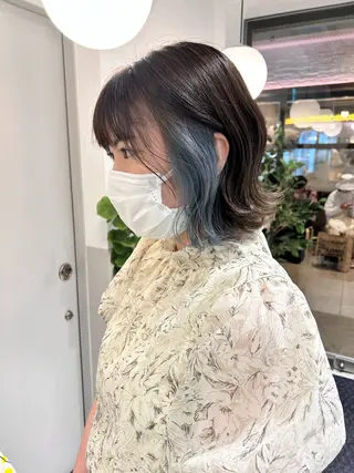 ショート カラー 薄田 珠美のヘアスタイル
