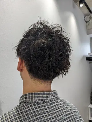 メンズ パーマ 伊藤 亜輝のヘアスタイル