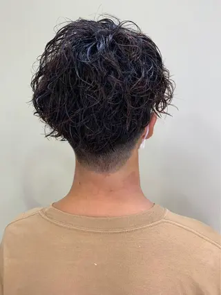 ショート カラー パーマ ヘアアレンジ メンズ ネイル マツエク・マツパ 💠AYANE /吉祥寺💠のマツエク・マツパデザイン