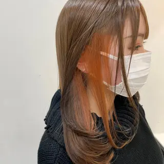 ロング カラー 目黒 碧人のヘアスタイル