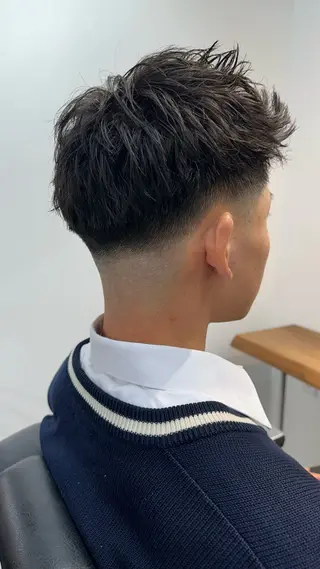 パーマ メンズ 💥律喜💥/パーマ /メンズ/フェードのヘアスタイル