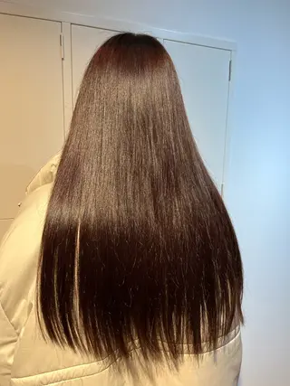 ロング mayuki /暖色/艶カラーのヘアスタイル
