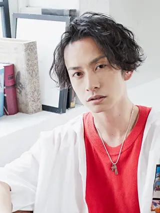 パーマ メンズ EARTH kazu🐰のヘアスタイル