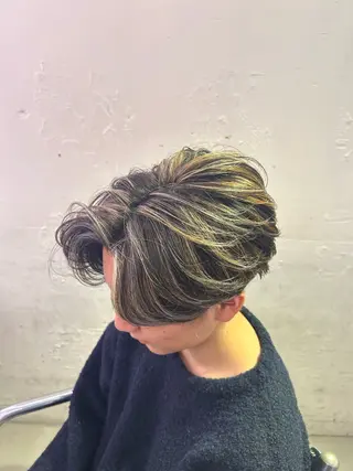 カラー メンズ 【レディース限定】 Gakutoのヘアスタイル