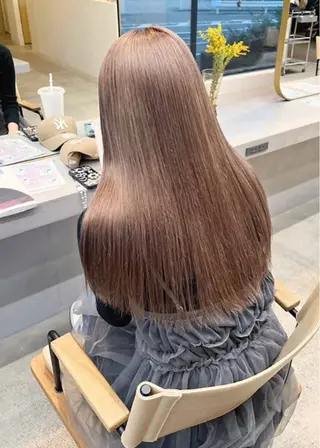 ロング カラー 🎨ハイトーン/ デザインカラー 内藤のヘアスタイル