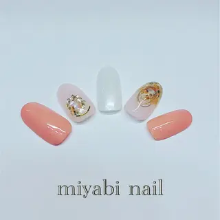 ネイル miyabi nail 桂川駅近くのネイルデザイン