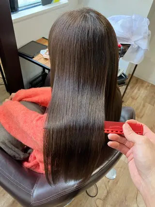セミロング 🍀髪質改善、カラー TAICHI🍀のヘアスタイル